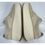 Dolce Vita Dolen Sandstone Knit Platform Sneakers Woman's Size 8 Chunky Preppy Tan Photo 6