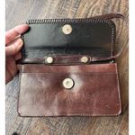 Brighton  Crossbody Bag Wallet Brown Crocodile Leather Organizer Card Slots Photo 13