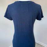 Abercrombie & Fitch Navy Blue New York Logo Tee Shirt Juniors L Y2K Preppy Photo 3