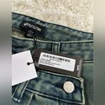 Pretty Little Thing PLT Distressed Denim Mini Skirt Photo 1