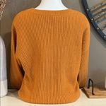 CAbi Step Up Chunky Oversized Cable Knit Crew Neck Pullover Sweater Size Small Photo 6