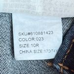 Abercrombie & Fitch  Women’s High Rise Dark Wash Blue Denim Skinny Jeans 10 Photo 9