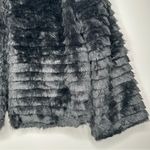 Lapis NWT Black Faux Fur Jacket Size Large Photo 1