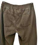 7 For All Mankind 7FAM Lyocell Slim Slouchy Ankle Pants Cuffed Pockets Green 31 Photo 4