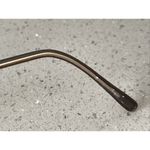 Bulova  Aurora DEMI SAND Sunglasses Frames ONLY Brown Oval Full Rim 51-18-140 Photo 4