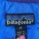 Patagonia Vintage  Y2K Jacket Full Zip Womens 10 M Pink Blue
Bomber Coat RARE Photo 15