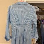 AKNVAS Susanne Striped Poplin Button Photo 8