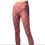 Free People Movement High-rise Cut Out Sneak Peak Printed Leggings Photo 4