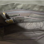 Michael Kors  Ariana Tote Dusk Olive Green Nylon Travel Shoulder Designer Purse Photo 11