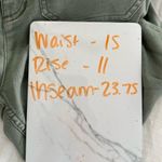 Faherty Women’s 28 Stretch Terry Patch Pocket Pant Green Photo 6