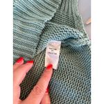 Anthropologie Fate distressed sweater size S cotton ombre tan turquoise crew Photo 4