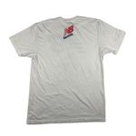 New Balance Vintage T-shirt in White Blue and Red Photo 3