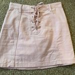 Forever 21 Light Pink Denim Skirt Photo 0