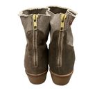 Zadig & Voltaire Suede and Canvas Teddy Boots, Sz 7 Photo 10