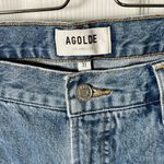 AGOLDE  Organic Cotton Blue Wash Fusion Wide Straight Leg Jeans Renounce 31 Photo 3