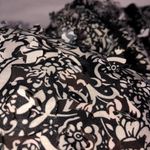 Byron Lars Skirt Size 2 Laser Cut Sombra Pencil Straight Black White Beguile Photo 4