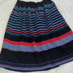 ZARA Womens Striped A Line Skirt A911 Photo 1