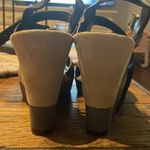 Cole Haan  Wedge Sandals Worn Once! perfect! NikeAir 6.5 6 1/2 Black Photo 4