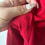 Set Active  Red Seamless Ribbed Sleeveless Tank Activewear Jumpsuit Size Small‎ Photo 8