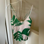 H&M NWT Beautiful  Satin 2 Piece Leaf Outfit Photo 1