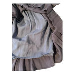 Hailey & Co. OFF THE SHOULDER TIERED BLUE FLOWY RAYON DRESS WOMEN'S SIZE LARGE Photo 7