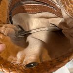 Anthropologie MAX & JAN Brown Woven Fringe Leather Crossbody Shoulder Bag - Brown Lined NWOT Photo 10