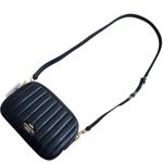 Coach Jes Crossbody Bag with Puffy Linear Quilting C1569 Black Gold Hardware Photo 5