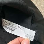 NWT Grey Lab Black Silky Mini Skirt L Size L Photo 4