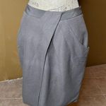 Anthropologie  Fei Brown Silk Blend Tulip Skirt Size 10 Photo 0