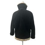 Topshop Corduroy Sherpa Faux Fur Lined High Neck Full Zip Metal Snap Jacket 4 Photo 6