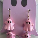 Charming Pink Ghost Dangle Earrings π»π©· Photo 4