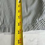 Bobbie & Brooks Bobbie Brooks striped tea party embroidered beaded button top L casual whimsical Photo 8