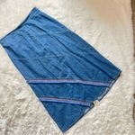 Vintage Y2K Carolina Blues by Carolina Colors Denim Maxi Skirt Size L RN 37080 Blue Size L Photo 0
