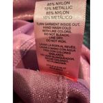 Juicy Couture NWT  Pink Metallic Sparkle Lounge Pants Sz Medium Rare Hard to Find Photo 5