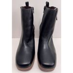 White Mountain Ankle Boots Size 9.5 Black Square Toe Block Heel Side Zip NEW Photo 3