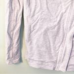 Lululemon  Size 4 Jacket Gray Cowl Neck Wrap Full Zip with Thumb Loops Yoga Photo 1