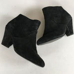 Dolce Vita Suede Heeled Ankle Boots Bootie Black Womens Size 8.5 Pointy Toe Photo 0