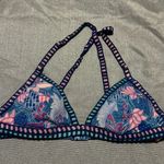 Victoria's Secret  Blue and Pink Bikini Top Photo 0