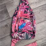 Vera Bradley  Pink Floral Sling Backpack Photo 13