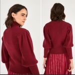 Farm Rio  Burgundy Knit Sweater Photo 1