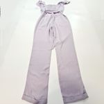 MORE TO COME Gloria Flutter Jumpsuit in Lavender small Purple Photo 10