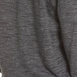 Zella Draw Em In Long Sleeve Pullover in Grey Medium Charcoal Drawstring Waist Photo 1