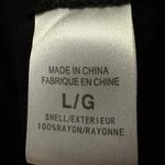 Theory Annemarie Dress Size Large Black V Neck Elastic Waist Sleeveless Maxi Photo 3