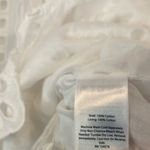 Vineyard Vines White Eyelet Top Size Medium Photo 5