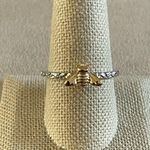 Sterling Silver Bee Two Toned Ring Size 9 Photo 1