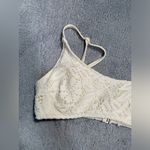 Aerie  scoop swim top medium white Photo 1