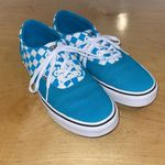 Vans Doheny Women's Shoes Sneakers Checkered Blue Size 8 Photo 1