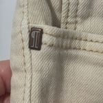 Anthropologie  Pilcro Mid Rise Skinny Jeans Cream Ivory Women’s 26 Photo 5