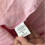 Dolls Kill Twill Rhinestone Fringe Ruffle Sides Denim Romper in Pink Medium Photo 5