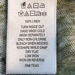 Tahari  Womens Blouse Size XL Linen Vacation Travel‎ Hawaiian Palm Tropical Beach Photo 7